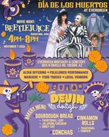 Flyer for Dia De Los Muertos Movie Night