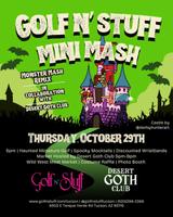 Flyer for Golf N' Stuff Mini Mash