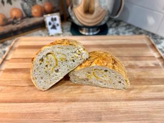 Jalapeño Cheddar Sourdough Bread