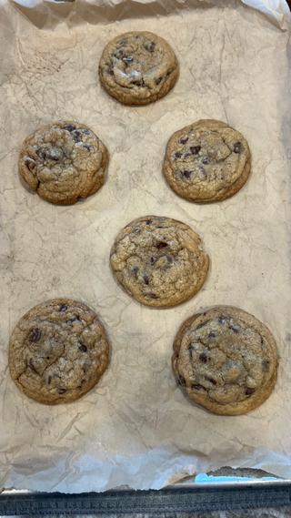 Brown Butter Chocolate Chip Cookies 
