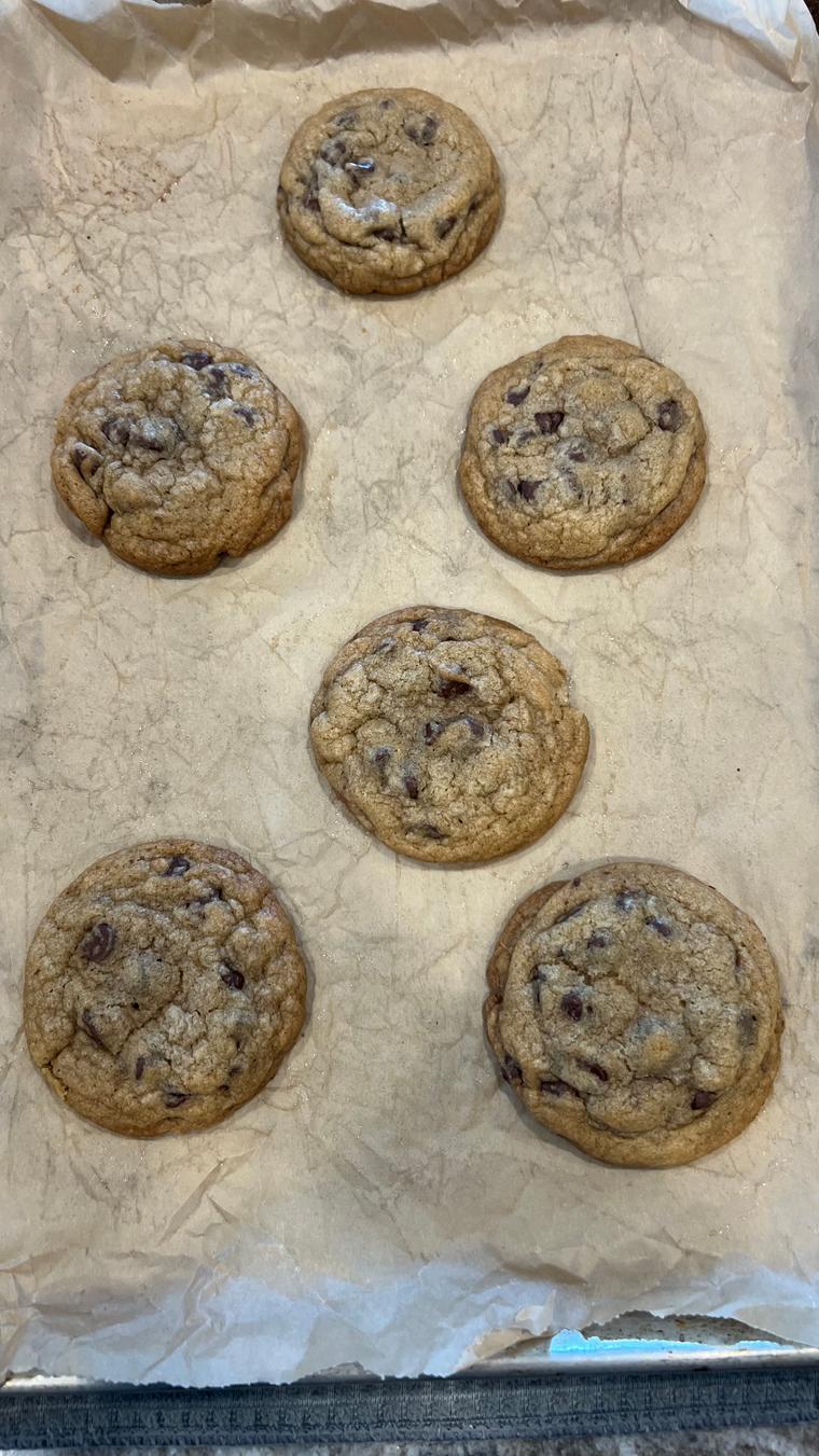 Brown Butter Chocolate Chip Cookies 