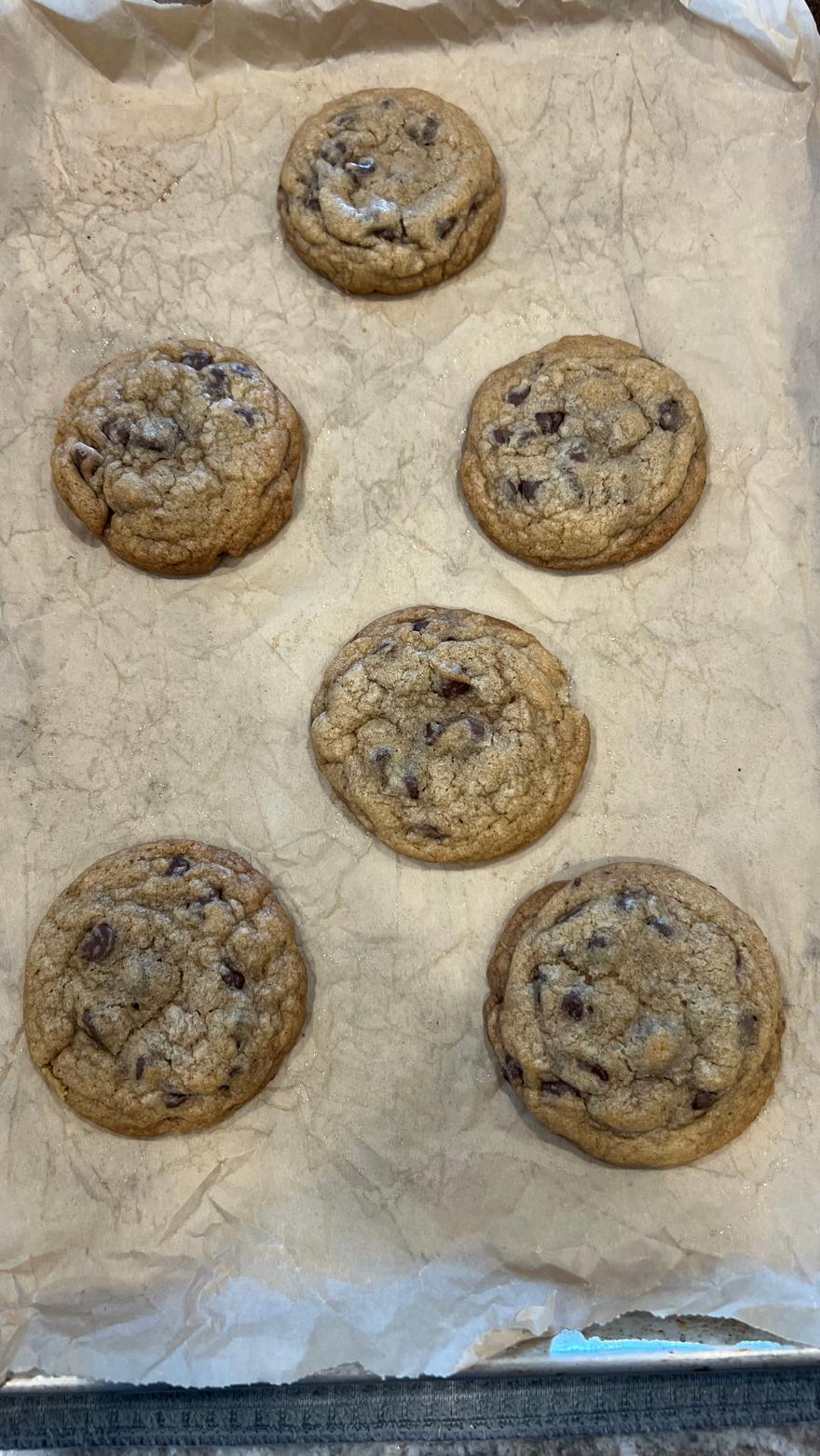 Brown Butter Chocolate Chip Cookies 