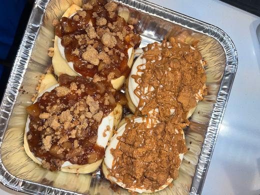 Cookie Butter Cinnamon Rolls