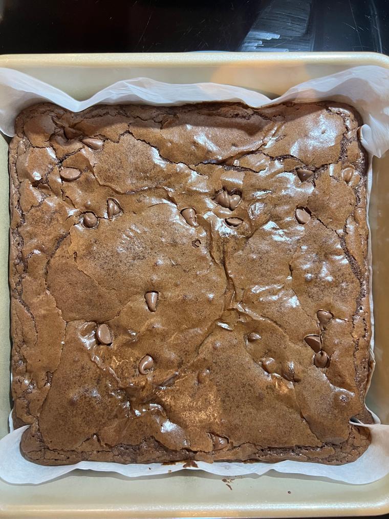 Triple Chocolate Fudge Brownies