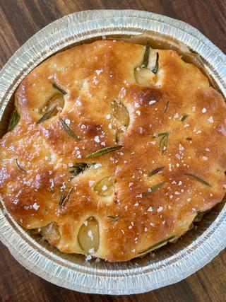 Roasted Garlic & Rosemary Focaccia