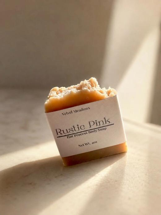 Rustic Pink Body Soap