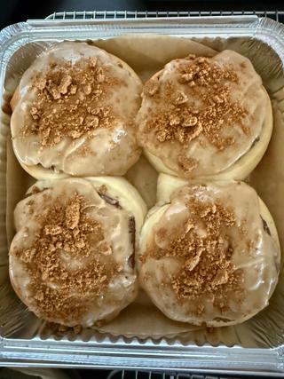 Biscoff Cinnamon Rolls