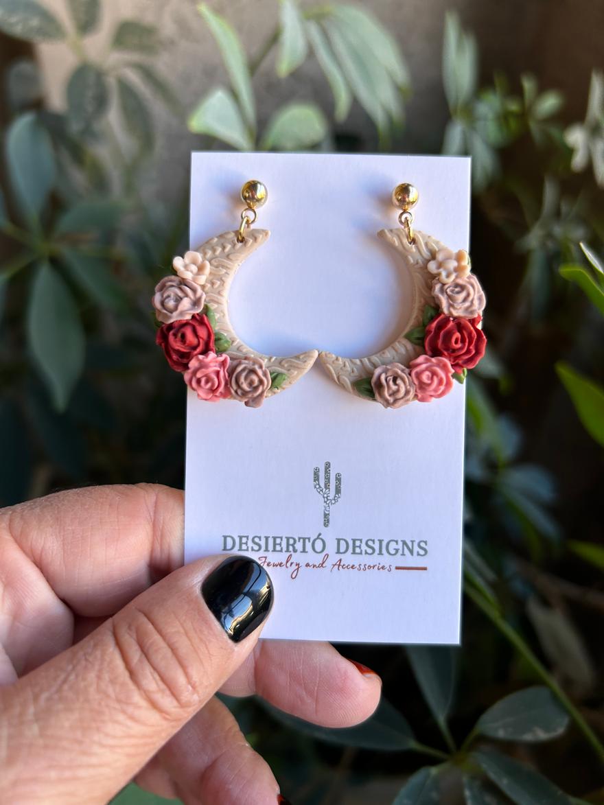 Autumn Moon Earrings 