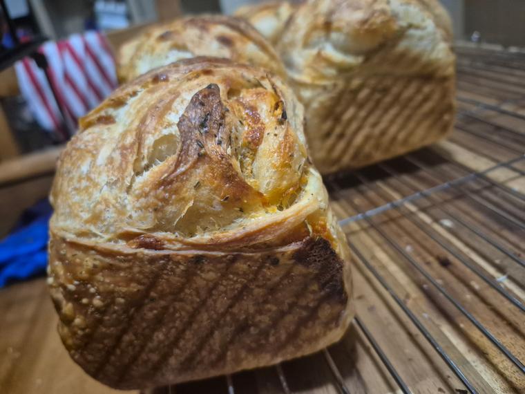 Italian Herb & Cheese Sourdough 