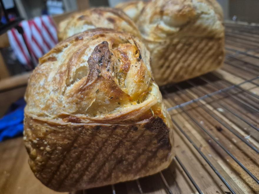 Italian Herb & Cheese Sourdough 