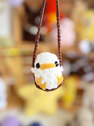 Car hanging Chicken