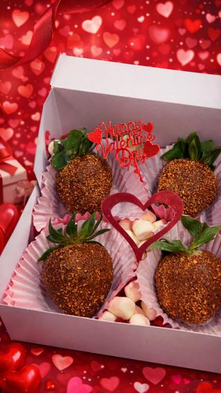 Specialty chocolate covered strawberries 